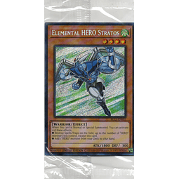 Elemental HERO Stratos carta yugi BLC1-EN003 Secret Rare