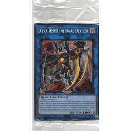 Xtra HERO Infernal Devicer carta yugi BLC1-EN009 Secret Rare
