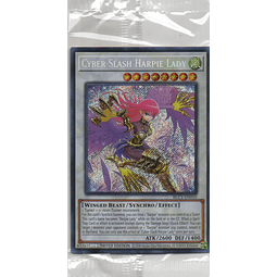Cyber Slash Harpie Lady carta yugi BLC1-EN010 Secret Rare