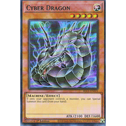 Cyber Dragon (alternate art Silver) carta yugi BLC1-EN021 Ultra Rare
