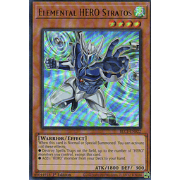 Elemental HERO Stratos (alternate art) carta yugi BLC1-EN022 Ultra Rare