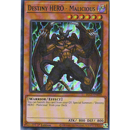 Destiny HERO - Malicious (Silver) carta yugi BLC1-EN030 Ultra Rare