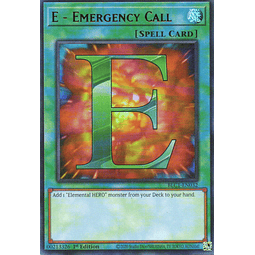 E - Emergency Call carta yugi BLC1-EN032 Ultra Rare