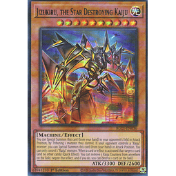 Jizukiru, the Star Destroying Kaiju (Silver) carta yugi BLC1-EN036 Ultra Rare