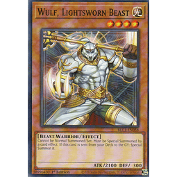 Wulf, Lightsworn Beast carta yugi BLC1-EN058 Common
