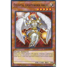 Celestia, Lightsworn Angel carta yugi BLC1-EN059 Common
