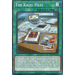 X3 The Kaiju Files carta yugi BLC1-EN123 Common