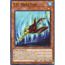 T.G. Drill Fish carta yugi BLC1-EN089 Common