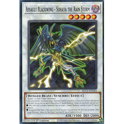 Assault Blackwing - Sohaya the Rain Storm carta yugi BLC1-EN144 Common