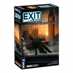 Juego de mesa - Exit  La desaparicion de Sherlock Holmes