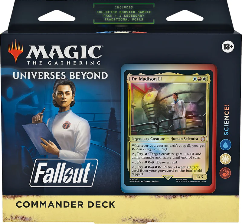 MTG - Fallout Commander deck Science! (ingles)