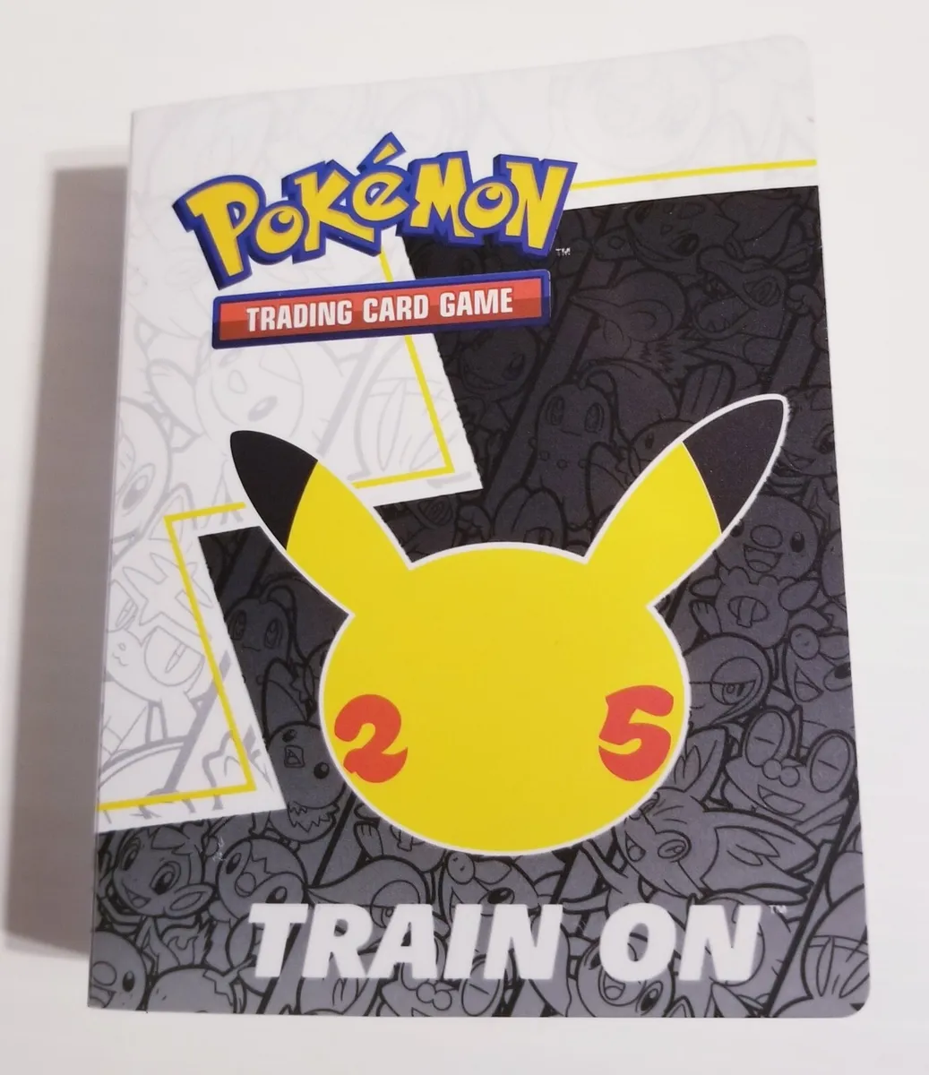 Carpeta Pokemon Train On 25 aniversario