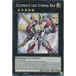 Ultimate Leo Utopia Ray carta yugi BROL-EN027 Secret Rare