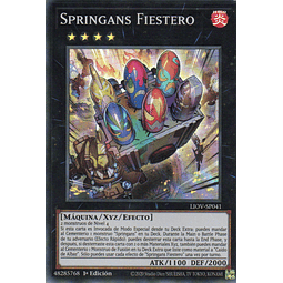 Springans Fiestero carta yugi LIOV-SP041 Super Rare