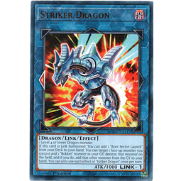Striker Dragon Carta Yugi MGED-EN145 Rare