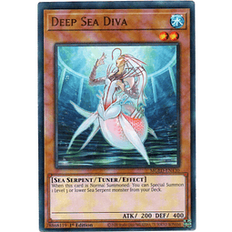 Deep Sea Diva Carta Yugi MGED-EN130 Rare