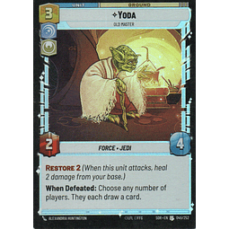 Yoda UnComun Foil Star Wars