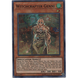 Witchcrafter Genni carta yugi IGAS-EN021 Super Rare