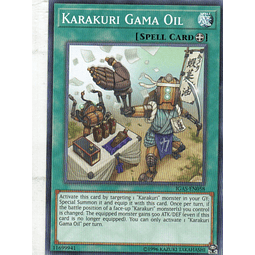 Karakuri Gama Oil carta yugi IGAS-EN058 Common