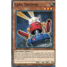 Card Trooper carta yugi SGX4-ENA03 Common