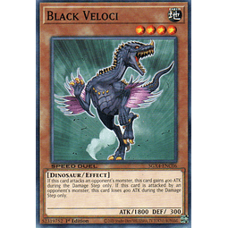 Black Veloci carta yugi SGX4-ENC06 Common