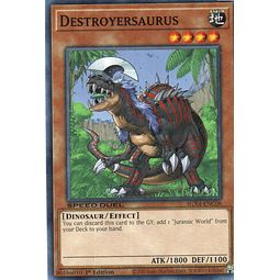 Destroyersaurus carta yugi SGX4-ENC08 Common