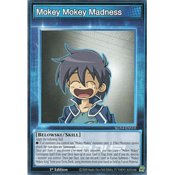 Mokey Mokey Madness carta yugi SGX4-ENS10 Common