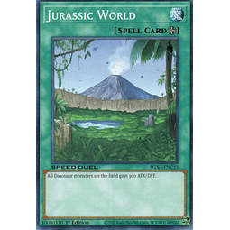 Jurassic World carta yugi SGX4-ENC15 Common