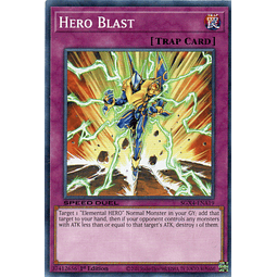 Hero Blast carta yugi SGX4-ENA19 Common
