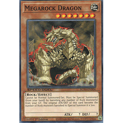 Megarock Dragon carta yugi SGX4-END04 Common