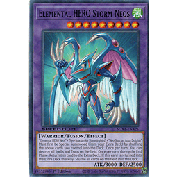 Elemental HERO Storm Neos carta yugi SGX4-ENA25 Common