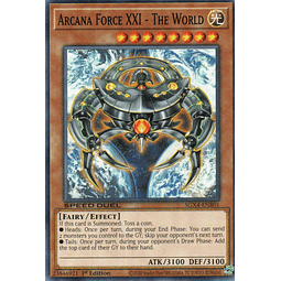 Arcana Force XXI - The World carta yugi SGX4-ENB01 Common