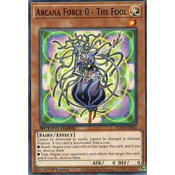 Arcana Force 0 - The Fool carta yugi SGX4-ENB02 Common