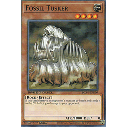 Fossil Tusker carta yugi SGX4-END09 Common