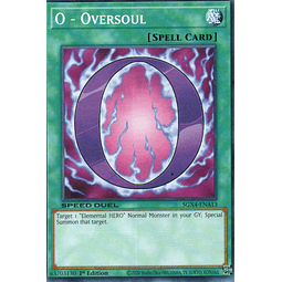 O - Oversoul carta yugi SGX4-ENA13 Common