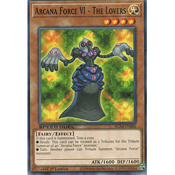 Arcana Force VI - The Lovers carta yugi SGX4-ENB06 Common