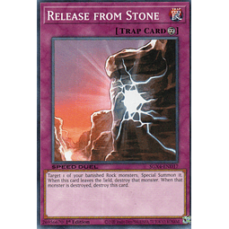 Release from Stone carta yugi SGX4-END17 Common
