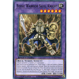 Fossil Warrior Skull Knight carta yugi SGX4-END24 Common