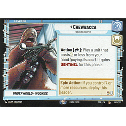 Chewbacca carta star wars SOR3 Commun