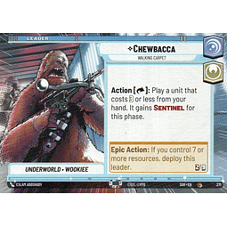 Chewbacca  carta star wars SOR4 Commun Hyperspace