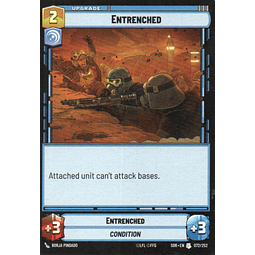 Entrenched carta star wars SOR72 Uncommun