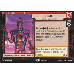 IG-88 carta star wars SOR12 Commun