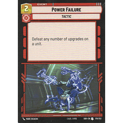 Power Failure carta star wars SOR170 Uncommun