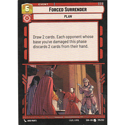 Forced Surrender carta star wars SOR175 Uncommun