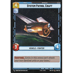 Sistem Patrol Craft carta star wars SOR66 Commun