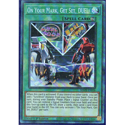 On Youy Mark, Get Set, Duel! carta yugi MAZE-EN016 Collector Rare