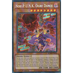 Noh-P.U.N.K. Ogre Dance carta yugi BLMR-EN064 Secret Rare