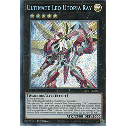 Ultimate Leo Utopia Ray carta yugi BROL-EN027 Secret Rare
