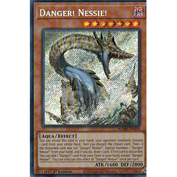 Danger! Nessie! carta yugi BLMR-EN059 Secret Rare