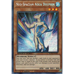 Neo-Spacian Aqua Dolphin carta yugi SGX4-ENA07 Secret rare